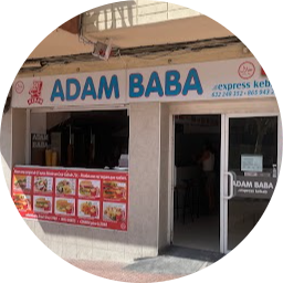 Adam Baba - express kebab logo