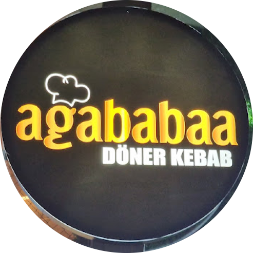 Agababaa..Halal. DONER KEBAB GRILL logo