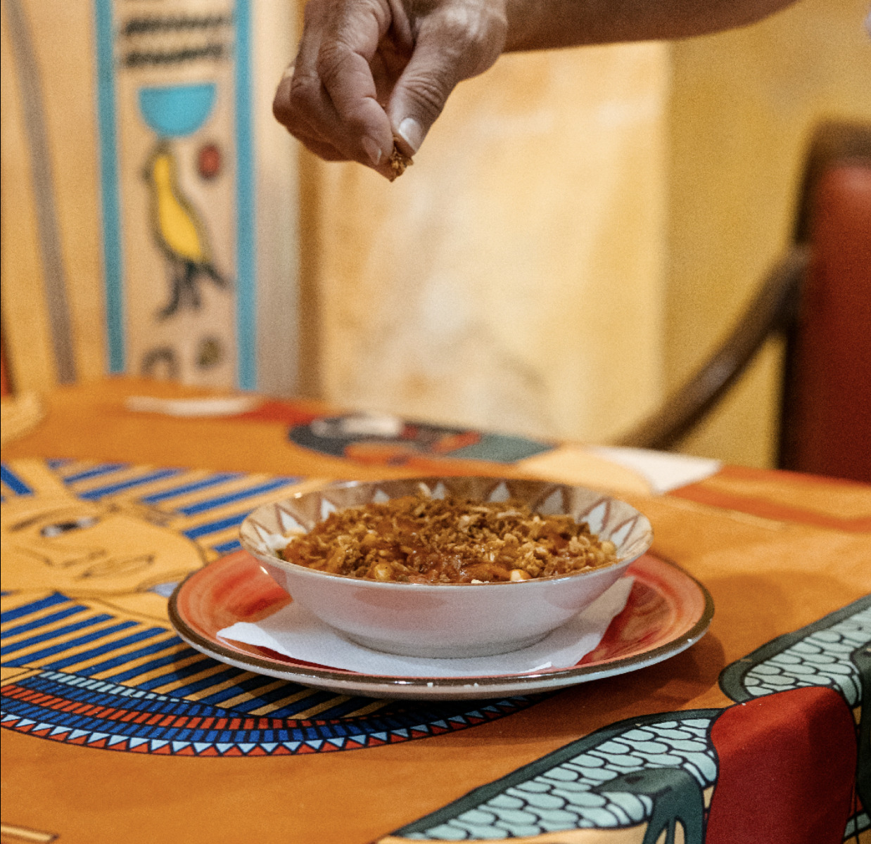 Preparación de imágenes de alimentos