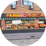 King kebab pizzeria parla logo