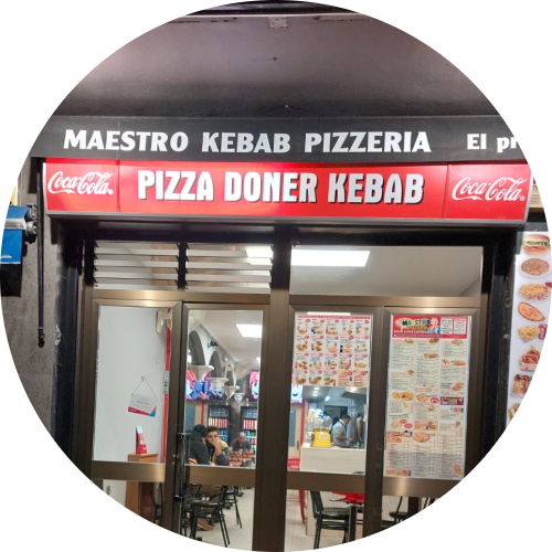 Maestro Pizzeria Doner Kebab logo