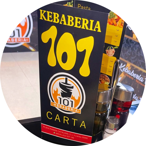 Restaurant kebaberia 101 logo