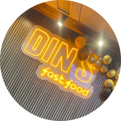 Restaurante Din's fast food logo