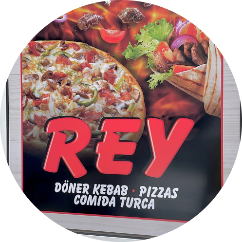 Rey Doner Kebab logo