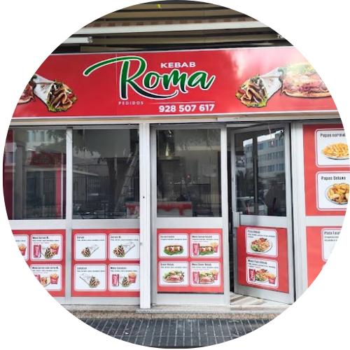 Roma kebab logo