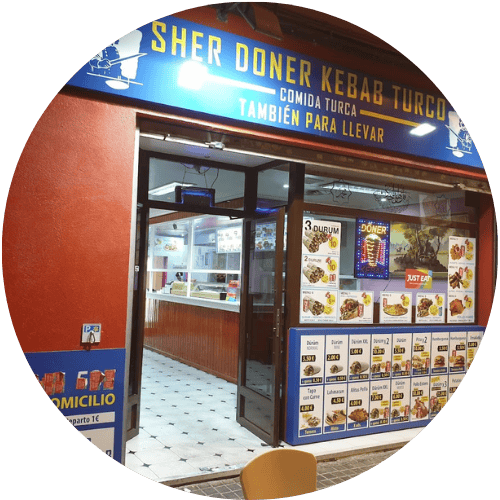 Sher Doner Kebab Turco logo