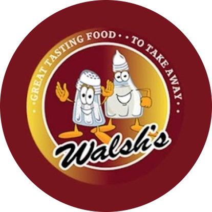 Walsh's Take Away logo